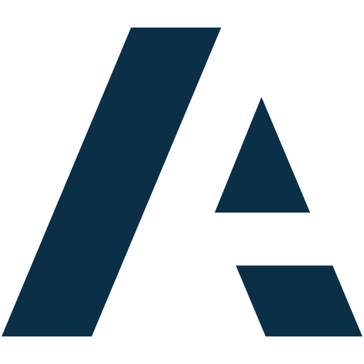 Anaplan Favicon Dark Anaplan favicon logo in dark mode, displaying a stylized 'A' on a transparent background.